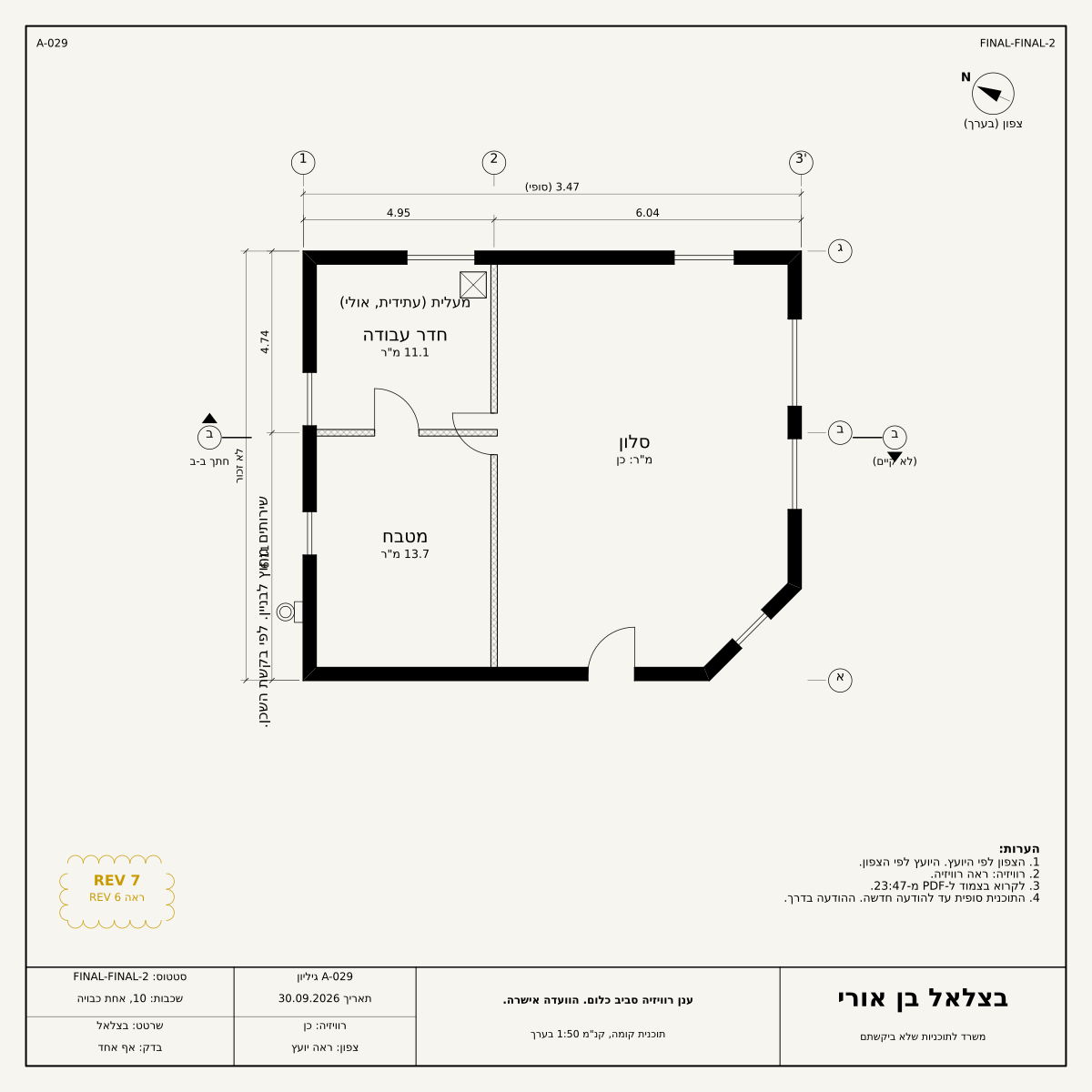 ענן רוויזיה סביב כלום. הוועדה אישרה.. תוכנית קומה בלתי אפשרית, גיליון 29: ענן רוויזיה סביב כלום, מעלית עתידית (אולי), שירותים מחוץ לבניין