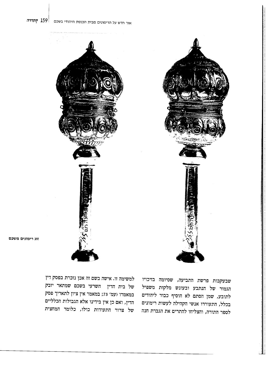 רימוני בית הכנסת בשכם, וגבול ארץ ישראל–מצרים — עמוד 3